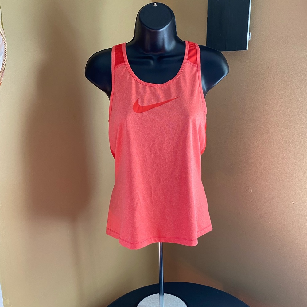 LIKE NEW NIKE Pro  Fitness Tank Top Pink / Red